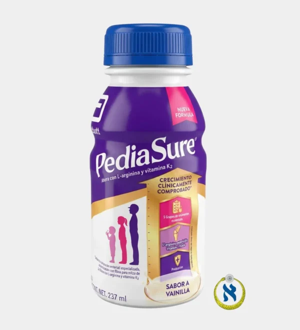 Pediasure Vainilla - 1 PediaSure® Nutrición Especializada – Caja con 24 Piezas de 237ml (Sabores a elegir)