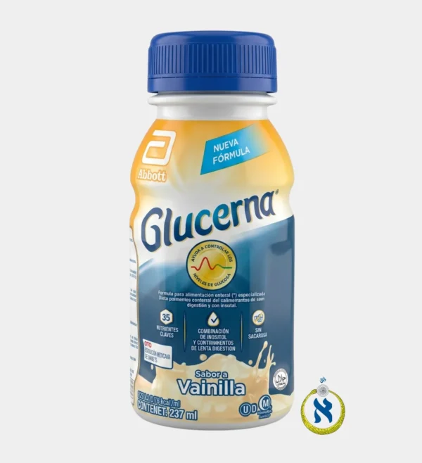 Glucerna® Nutrición Especializada para el Control de Glucosa – Caja con 24 Piezas de 237ml (Sabores a elegir)